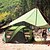 cheap Tents, Canopies &amp; Shelters-3 person Pop up tent Outdoor Portable Lightweight Windproof Single Layered Automatic Dome Camping Tent 2000-3000 mm for Hunting Fishing Beach 200*280*120 cm