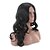 cheap Synthetic Trendy Wigs-Synthetic Wig Body Wave Deep Wave Middle Part Wig Very Long Black Synthetic Hair Women&#039;s Heat Resistant Middle Part For Black Women Natural Black