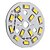 voordelige LED-accessoires-zdm 1pc 7w 500-550lm 14 x 5730 smd leds patch led lichtbronkaart warm wit licht 3000-3500 k aluminium substraat (dc21-24v, 300ma)