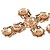 cheap Earrings-Women&#039;s Drop Earrings Long Cross Circle Cross Trendy Hyperbole Italian Earrings Jewelry Gold For Party / Evening Gift 1 Pair