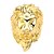 cheap Men&#039;s Rings-Ring 3D Gold Copper Lion Rock 1pc 8 9 10 11 / Men&#039;s