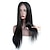 tanie Peruki koronkowe przednie z ludzkich włosów-Włosy naturalne Zamknięcie 4x13 Peruka Kardashian Włosy brazylijskie Prosta Peruka 130% Gęstość włosów Z Baby Hair Naturalna linia włosów Bezklejowy Na Damskie Krótkie Długie Długość średnia Peruki