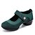 olcso Tánccipők-Női Dance Shoes Szintetikus Tánccipők Illesztés Sportcipő Vastag sarok Személyre szabható Zöld