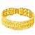 cheap Men&#039;s Bracelets-Men&#039;s Chain Bracelet Thick Chain Leaf Luxury Fashion Vintage Copper Bracelet Jewelry Gold For Daily Holiday