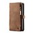 voordelige Чехлы для Huawei-CaseMe Leather Protective Wallet with Removable Magnetic Closure Cell Phone Cover Many Compartments 11 Card Pockets Zippered Coin Pocket Huawei P20 P20Pro Filp Bag Purse