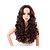 cheap Synthetic Lace Wigs-Synthetic Wig Wavy Kardashian Middle Part Wig Burgundy Long Black#1B Light Blonde Red Synthetic Hair Women&#039;s Heat Resistant Synthetic African American Wig Black Burgundy