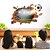 ieftine Abțibilde de Perete-Autocolante de Perete Decorative - 3D Acțibilduri de Perete Fotbal / #D Sufragerie / Dormitor / Baie