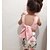 cheap Sets-Toddler Girls&#039; Clothing Set Daily Holiday Print Solid Colored Print Sleeveless Active Streetwear Short Blushing Pink