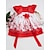 cheap Dresses-Girls&#039; 3D Floral Dress Short Sleeve Summer Spring Fall Floral Bow Cotton Polyester Toddler
