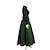 cheap Historical &amp; Vintage Costumes-Princess Plus Size Rococo Victorian Medieval Wasp-Waisted Cocktail Dress Vintage Dress Dress Outfits Women&#039;s Costume Vintage Cosplay Long Sleeve Ankle Length Plus Size Customized