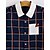 cheap Tees &amp; Shirts-Kids Boys&#039; T shirt Shirt Long Sleeve Plaid Check Pattern Patchwork Navy Blue Beige Children Tops Fall Spring Casual Daily Regular