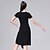 cheap Latin Dancewear-Latin Dance Dress Ruching Women&#039;s Performance Short Sleeve Modal