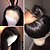 cheap Human Hair Wigs-Remy Human Hair Lace Front Wig With Ponytail style Brazilian Hair Straight Natural Wig 130% Density with Baby Hair Natural Hairline 100% Virgin Unprocessed Bleached Knots Women&#039;s Short Human Hair