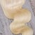 halpa Kiinnitys ja etuhiukset-Guanyuwigs Brazilian Hair 4x4 Closure Wavy Free Part / Middle Part / 3 Part Swiss Lace Human Hair Women&#039;s with Baby Hair / Soft / Women Daily / Short / Medium Length / Long / Blonde