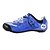 cheap Cycling Shoes-SIDEBIKE Adults&#039; Cycling Shoes With Pedals &amp; Cleats Mountain Bike Shoes Carbon Fiber Cushioning Cycling Blue Men&#039;s Cycling Shoes / Breathable Mesh
