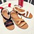 cheap Men&#039;s Sandals-Men&#039;s Comfort Shoes Cowhide Summer Sandals Light Brown / White / Black / Outdoor