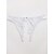 abordables Lencería sexy-Mujer Panties 1 caja Jacquard Nailon Encaje Blanco Negro / Licra / Panti Ultrasexy / Sexy / Poliéster