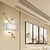 זול פמוטי קיר-יצירתי מודרני עכשווי מנורות קיר סלון חדר שינה מתכת אור קיר 220-240V 40 W / E27