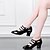 billige Ballroom-sko og moderne dansesko-Dame Moderne sko Høye hæler Kubansk hæl Fuskepels Hvit / Svart / Ytelse