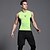 cheap New In-Men&#039;s Adults Patchwork Workout Outfits Running T-Shirt With Shorts Compression Suit Athletic 4 Way Stretch Breathable Quick Dry Gym Workout Sportswear Plus Size Tracksuit Compression Clothing