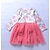 cheap Baby Girls&#039;  Dresses-Baby Girls&#039; Active Color Block Long Sleeve Dress Fuchsia / Toddler