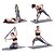 abordables Pilates-Cinta para estiramientos Mezcla de Poliéster y Algodón Duradero Yoga Ejercicio y Fitness por