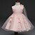 זול שמלות לתינוקות בנות-תִינוֹק בנות וינטאג&#039; ליציאה יום הולדת כותנה אחיד ללא שרוולים עד הברך שמלה ורוד מסמיק לבן
