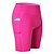 baratos Shorts e motociclistas de ioga-YUERLIAN Mulheres Short de Compressão Short de Compressão de Corrida Atlético Shorts Roupa Íntima Calças com bolso para telefone Com Transparência Elastano Inverno Ioga Ginástica Treino de Ginástica