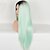 cheap Synthetic Trendy Wigs-Synthetic Wig Straight European Straight Wig Long Green Synthetic Hair Women&#039;s Heat Resistant Ombre Hair Green