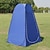 cheap Tents, Canopies &amp; Shelters-1 person Shower Tent Pop up tent Privacy Tent Outdoor Portable Breathable Easy to Install Single Layered Pop Up Dome Camping Tent 2000-3000 mm for Camping Traveling Outdoor PU Leather 190*120*120 cm
