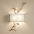 abordables Apliques de pared-Creativo Contemporáneo moderno Lámparas de pared Sala de estar Dormitorio Metal Luz de pared 220-240V 40 W / E27
