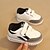 cheap Boys&#039; Shoes-Boys&#039; Comfort PU Sneakers Walking Shoes Magic Tape / LED Black / White Spring &amp; Summer / Polyester Rubber