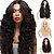 cheap Synthetic Lace Wigs-Synthetic Wig Wavy Kardashian Middle Part Wig Burgundy Long Black#1B Light Blonde Red Synthetic Hair Women&#039;s Heat Resistant Synthetic African American Wig Black Burgundy