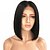 cheap Human Hair Wigs-Remy Human Hair Lace Front Wig Bob Short Bob Middle Part style Brazilian Hair Straight Natural Wig 130% Density with Baby Hair Silky Natural Hairline Unprocessed Bleached Knots Women&#039;s Short Human