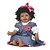 cheap Dolls-NPKCOLLECTION 24 inch NPK DOLL Reborn Doll Girl Doll Baby Girl African Doll Reborn Toddler Doll lifelike Gift Child Safe Non Toxic Tipped and Sealed Nails Silicone Cloth 3/4 Silicone Limbs and Cotton