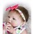 abordables Poupées rénovées-NPKCOLLECTION 24 pouce NPK DOLL Poupées Reborn Fille Poupée Bébés Fille Poupée Reborn Toddler réaliste Cadeau Implantation artificielle Yeux bleus Silicone complet avec vêtements et accessoires pour