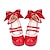 abordables Zapatos Lolita-Mujer Zapatos Princesa Tacón Cuadrado Zapatos Encaje de costura Lazo 6.5 cm Rojo PU Traje de Halloween