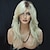 cheap Older Wigs-Synthetic Wig Wavy Wavy Wig Long Blonde Synthetic Hair Women&#039;s Heat Resistant Ombre Hair Dark Roots Blonde