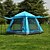 cheap Tents, Canopies &amp; Shelters-4 person Screen Tent Screen House Family Tent Outdoor Waterproof UV Sun Protection UV Protection Single Layered Automatic Instant Cabin Camping Tent 1500-2000 mm for Camping / Hiking Fishing Beach
