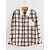 cheap Tees &amp; Shirts-Kids Boys&#039; T shirt Shirt Long Sleeve Plaid Check Pattern Patchwork Navy Blue Beige Children Tops Fall Spring Casual Daily Regular