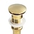 economico Scarichi pop up-accessorio per rubinetto, scarico dell&#039;acqua pop-up di qualità superiore in rame titanio con troppopieno