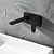 billige Armaturer til badeværelset-Håndvasken vandhane - Standard / Vægmontering Olie-gnedet Bronze Vægmonteret Enkelt håndtere to HullerBath Taps