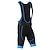 preiswerte Fahrradhosen Herren-XINTOWN Herren Radhose kurz mit Trägern Bib Shorts Fahhrad Kurze Hose Trägerhose entspannte Passform Winter Rennrad Sport 3D-Pad Atmungsaktiv Rasche Trocknung Hohe Atmungsaktivität (&gt;15,001g) Schwarz