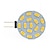 levne Žárovky-10ks led dvoukolíkové žárovky boční kolík 2w g4 kulatá 15 smd5730 stejnosměrný proud 12-24v teplá studená bílá ekvivalent k 20w výměně halogenové žárovky 120° úhel vyzařování