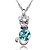 cheap Jewelry Sets-Drop Earrings Necklace For Women&#039;s Crystal Daily Valentine&#039;s Day Valentine Crystal Imitation Diamond Alloy Solitaire Round Cut