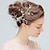 זול כיסוי ראש לחתונה-סגסוגת קליפ לשיער עם דמוי פנינה / פרחוני 1pc חתונה / מסיבה\אירוע ערב כיסוי ראש