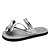 levne Dámské sandály-Dámské Sandály Venkovní Jednobarevné Léto Rovná podrážka Otevřený palec Pohodlné PU Stříbrná Černá Bílá