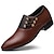 cheap Men&#039;s Oxfords-Men&#039;s Oxfords Formal Shoes Daily Office &amp; Career PU Black Yellow Brown Spring / EU42