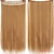 cheap Clip in Extensions-Human Hair Extensions Straight Hair Extension Clip In / On Blonde Daily