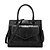 cheap Handbag &amp; Totes-Women&#039;s Embossed PU Top Handle Bag Handbags Crocodile Wine / Black / Blue